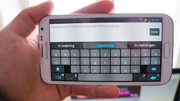 SwiftKey 4 med Flow släpps i skarp version i Play Store