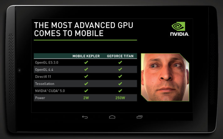 Nvidia presenterar Kepler för mobiler – sägs erbjuda världens mest avancerade mobilgrafik