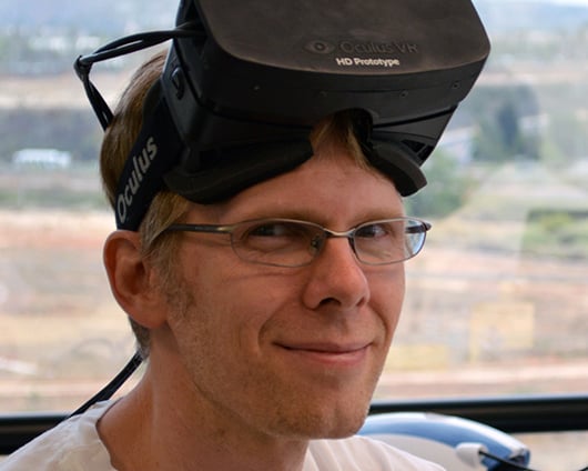 Carmack och Oculus Rift