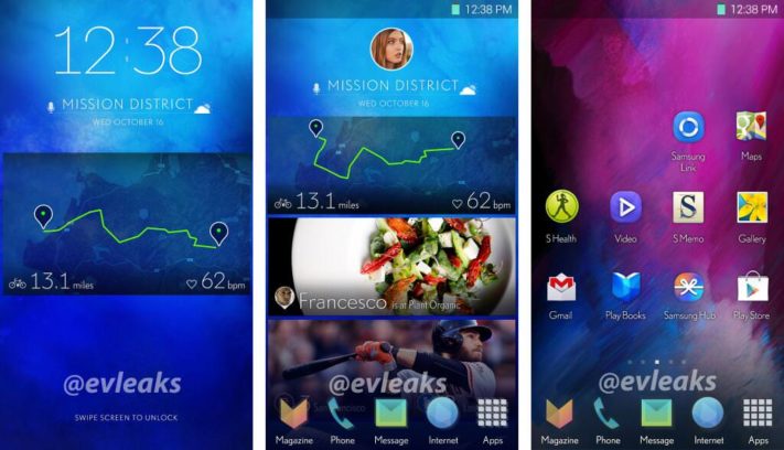 Första bilderna på Samsungs nya Androidgränssnitt?