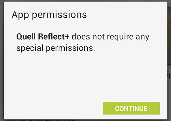 Granskar du appars systemtillåtelser i Play Store innan installation?