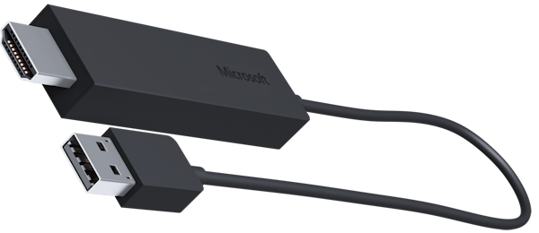 Microsoft presenterar mediastickan Wireless Display Adapter