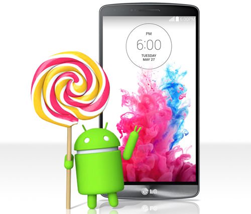 LG börjar uppdatera G3 till Lollipop nästa vecka