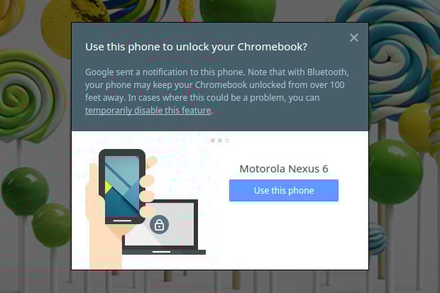 Din telefon kan snart agera nyckel åt din Chromebook