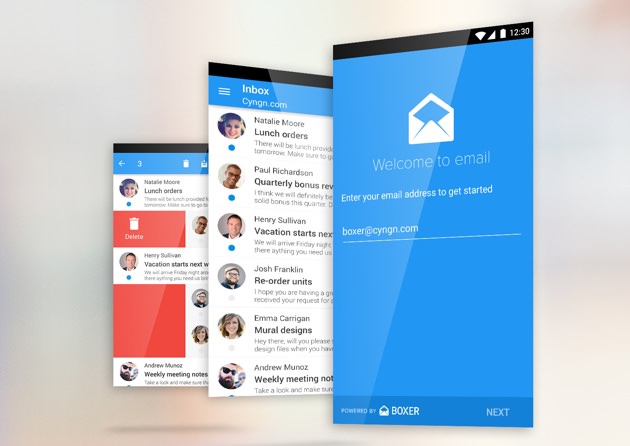 Boxer blir ny mejlapplikation i Cyanogen OS 12