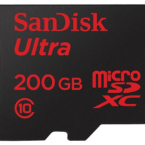 SanDisk tillkännager minneskort med 200GB