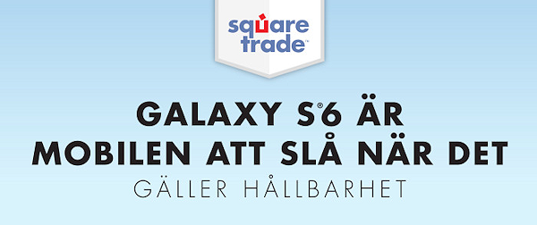 Samsung Galaxy S6 är tåligaste mobilen i test av SquareTrade