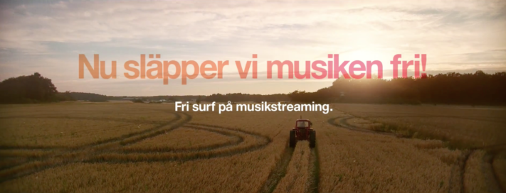 Tre utökar den fria musikströmningen med SoundCloud och Google Play Music