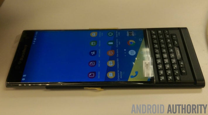 Senaste bilderna på BlackBerrys Androidmobil