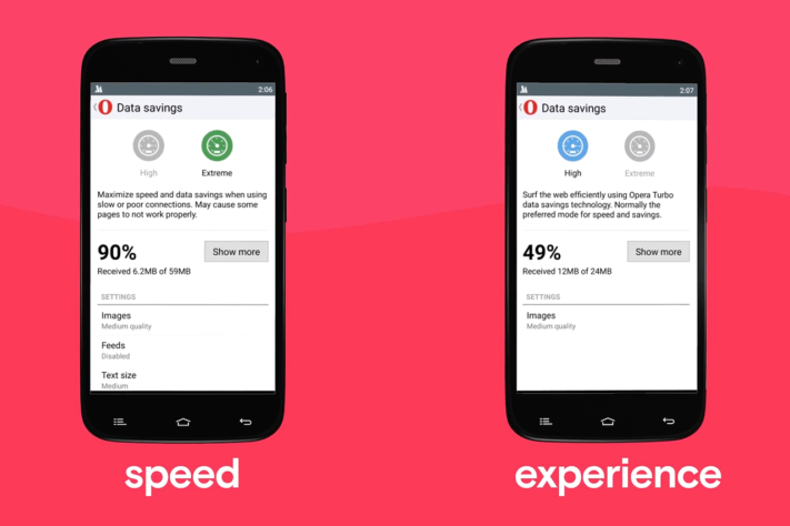 Opera Mini får nytt komprimeringsläge som inte förstör layouter