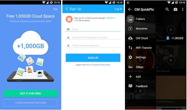 Först uppdateringen av QuickPic efter uppköpet erbjuder 1TB molnlagring
