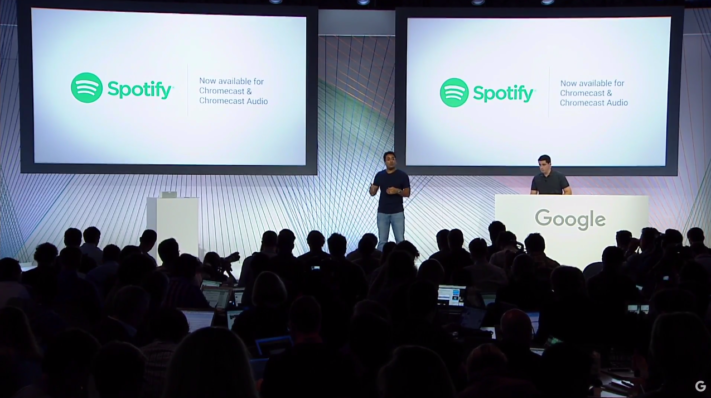 Spotify stödjer nu Chromecast och nya Chromecast Audio