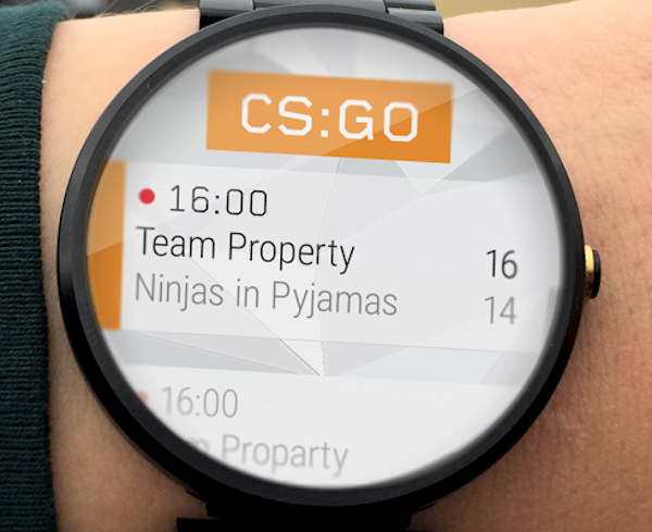 Svenska e-sportappen Strafe får stöd för Android Wear
