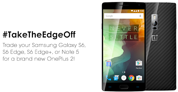 OnePlus erbjuder sin nya telefon i utbyte mot en toppmodell från Samsung