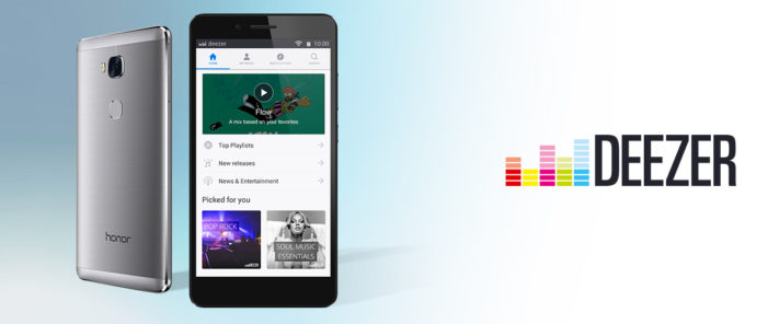 Deezer och Huawei inleder samarbete – tjänsten förinstalleras på alla Honor-modeller