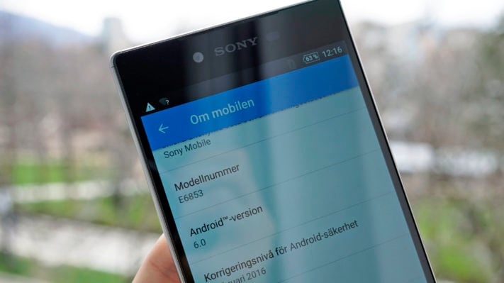 Sony Xperia Z5-serien uppdateras till Android 6.0 Marshmallow i Sverige