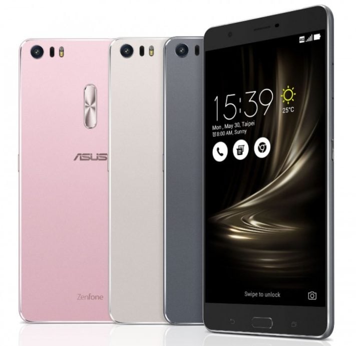 Asus presenterar ZenFone 3, ZenFone 3 Deluxe och ZenFone 3 Ultra