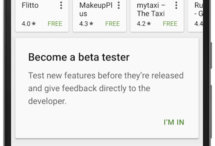 Nu är det enklare att betatesta appar i Google Play