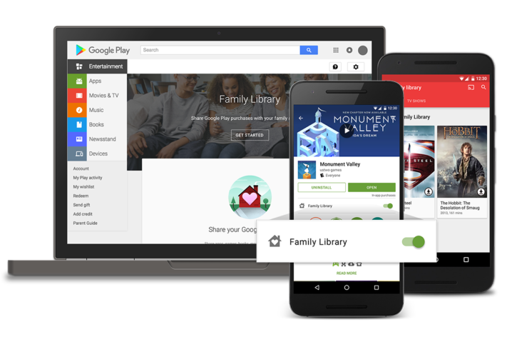 Google Play familjegrupper- och prenumerationer kommer till Norge