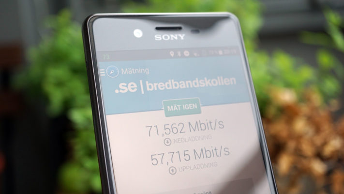 Bredbandskollen: Mobil surfhastighet i Sverige 2016