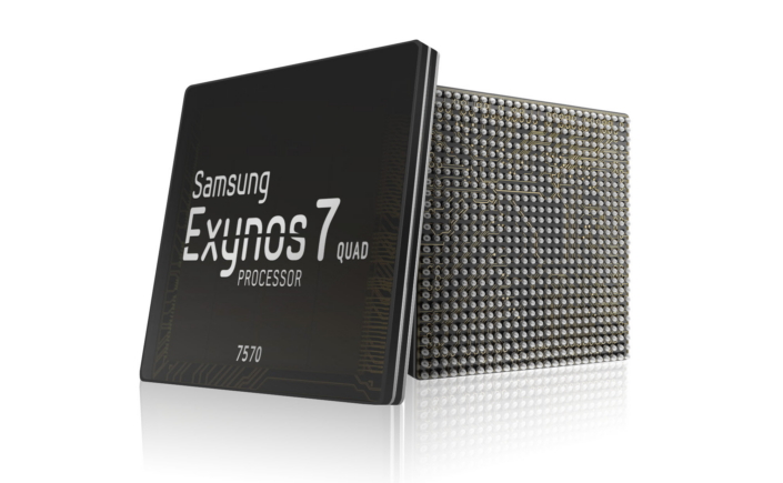 Samsung börjar massproducera 14nm-chippet Exynos 7 Quad 7570