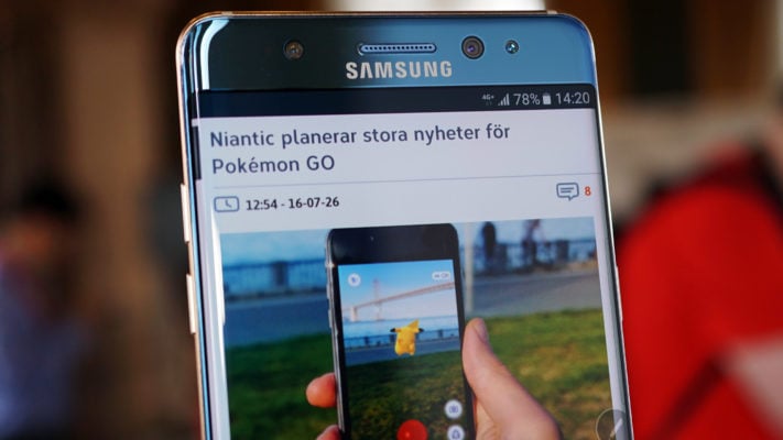 Hands-on med Samsung Galaxy Note 7
