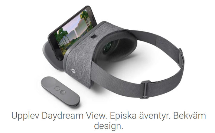 Google presenterar nytt VR-headset: Daydream View