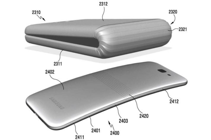 Samsung söker patent för skärm som kan vikas på mitten