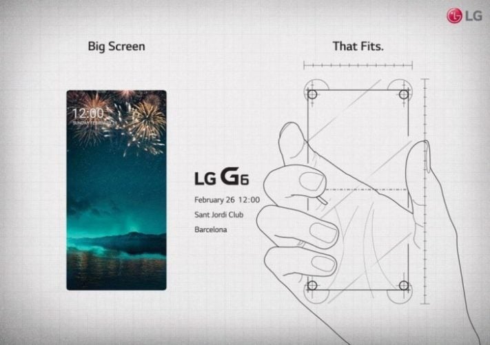 Här är LG:s aptitretare för G6 och MWC