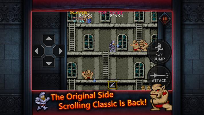 Klassiska spelet Ghosts ’n Goblins släpps för Android