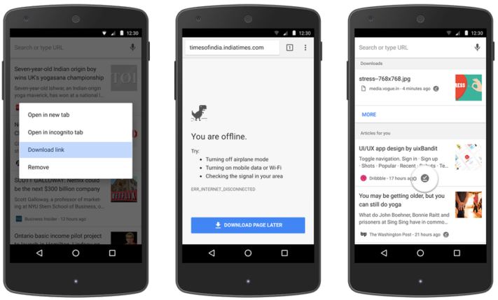 Google gör det enklare att spara hemsidor lokalt i Chrome