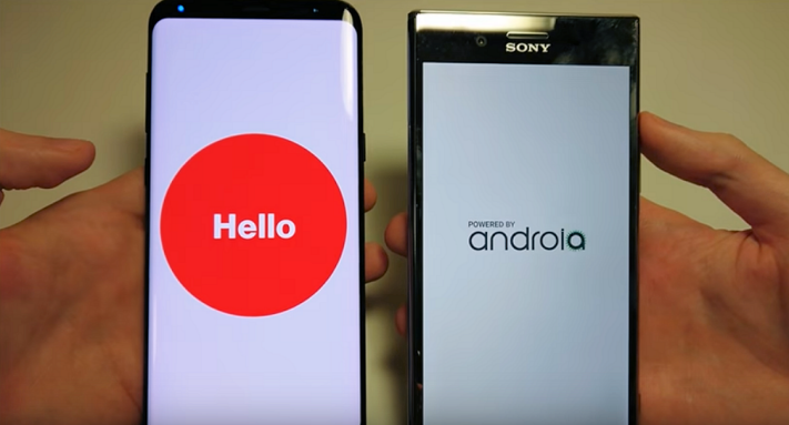 Sony Xperia XZ Premium slår Galaxy S8+ i hastighetstest på YouTube