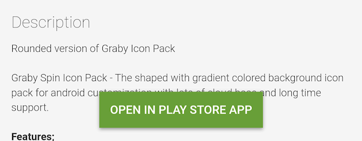 Ny knapp gör att du alltid kan få upp appar i Play Store-appen