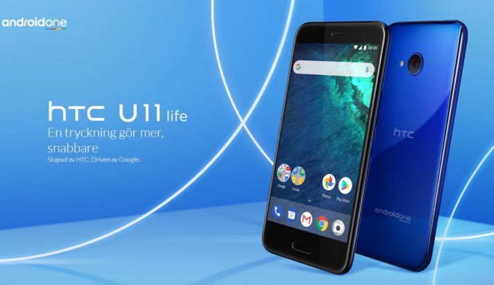 HTC presenterar Android One-telefonen U11 Life – släpps i Sverige