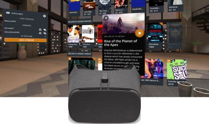 Plex släpper app för Google Daydream