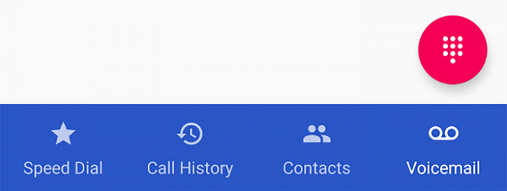 Androids telefon-app kan få nedre navigationsmeny