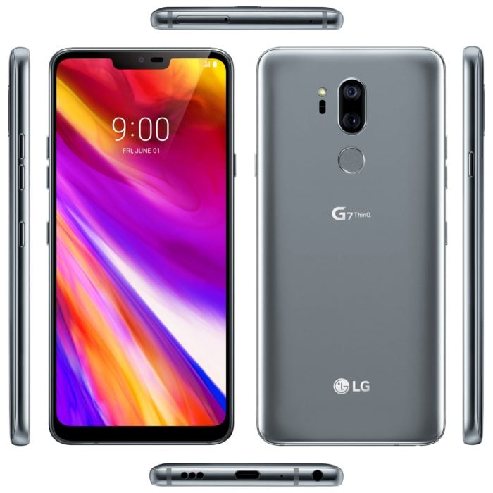 Ny pressbild på LG G7 ThinQ innan presentationen
