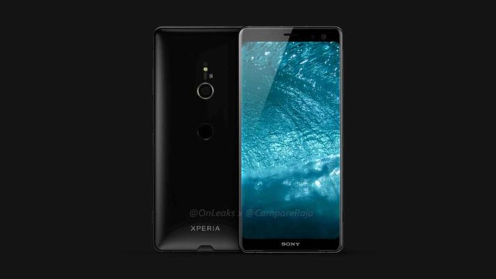 Kan det här vara designen för flaggskeppet Sony Xperia XZ3?