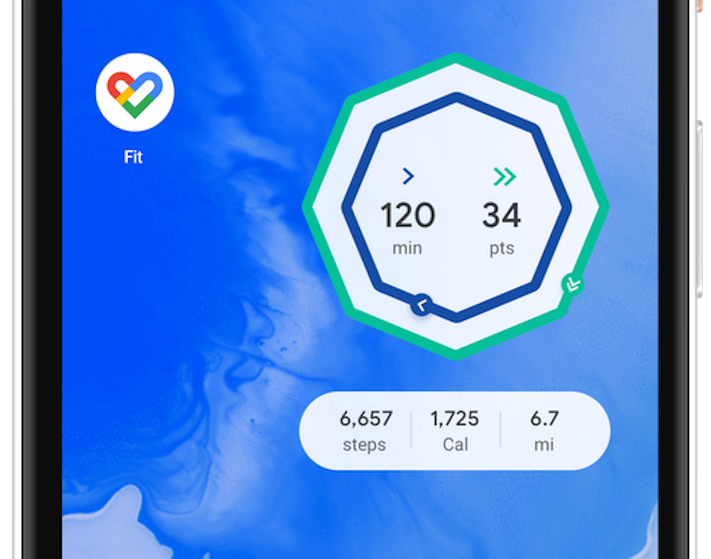 Google Fit får widget som visar aktuell motionsstatus
