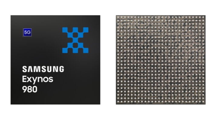Samsung lanserar chippet Exynos 980 med integrerad 5G-processor