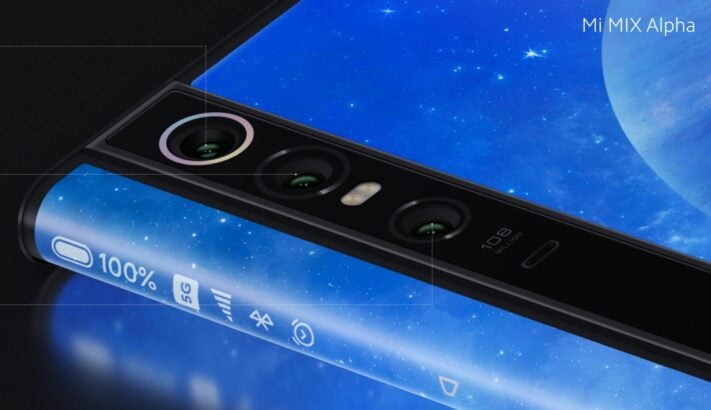 Xiaomi Mi Mix Alpha har 108MP-kamera och skärm som sträcker sig till bakstycket