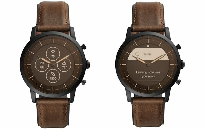 Fossil Hybrid HR är en hybridklocka med två veckors batteritid