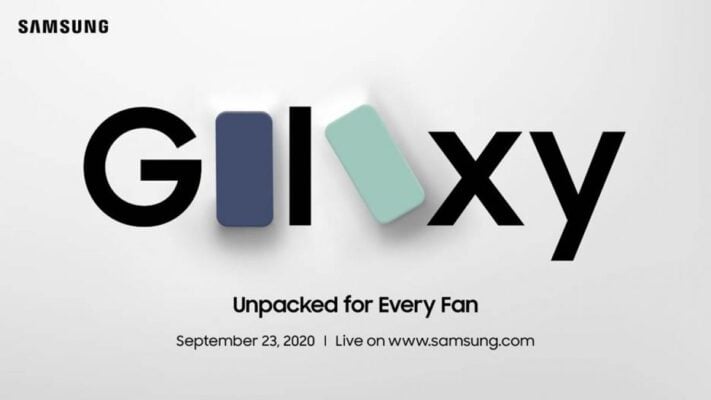 Samsung ser ut att presentera Galaxy S20 Fan Edition 23 september