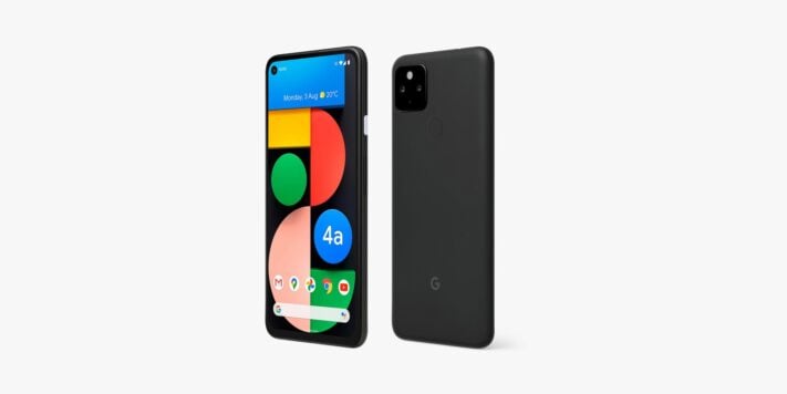 Butik publicerar bilder på Google Pixel 4a 5G