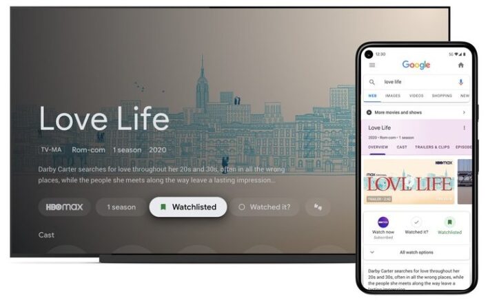 Google TV kommer till tv-apparater nästa år