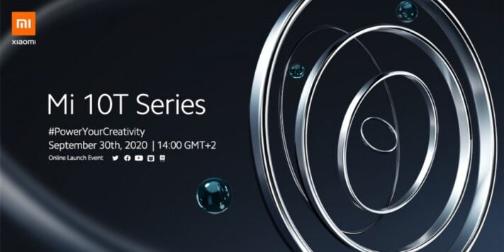 Xiaomi introducerar Mi 10T-serien 30 september