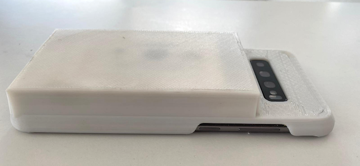 Modifierad Samsung Galaxy S10 Plus erbjuder 14000mAh