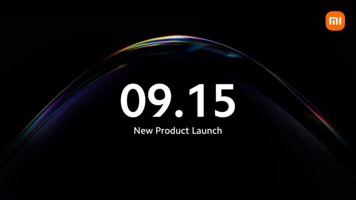 Xiaomi presenterar nya produkter 15 september
